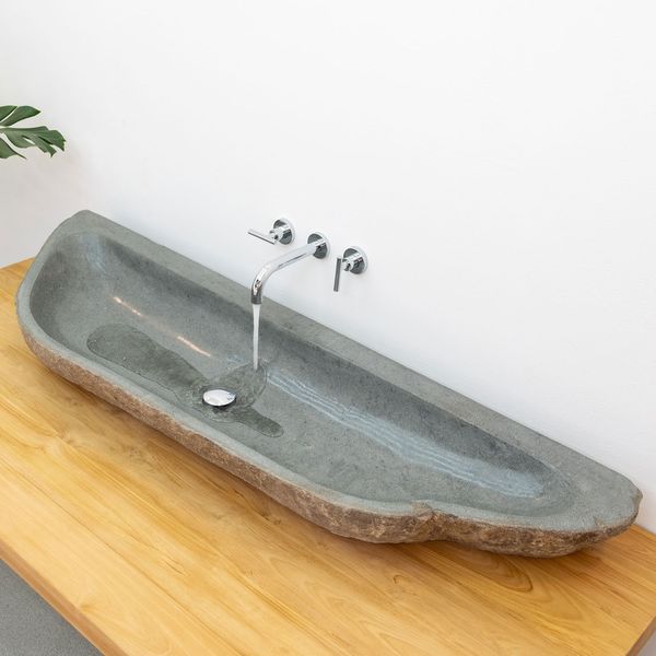 Doppelwaschbecken 180 cm Natursteinwaschbecken kaufen