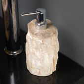 wohnfreuden Seifenspender fossiles Holz 20 cm