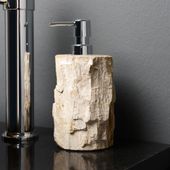 wohnfreuden Seifenspender fossiles Holz 20 cm