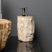 wohnfreuden Seifenspender fossiles Holz 20 cm