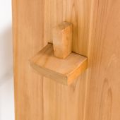 wohnfreuden ZEN Waschtisch Teakholz lasiert extra hoch 85 cm