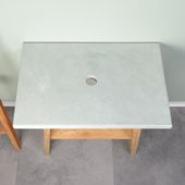 wohnfreuden Sandstein ZEN Waschtischplatte 60 cm