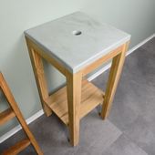wohnfreuden Sandstein SMINI Waschtischplatte 40x40x3 cm