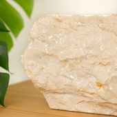 wohnfreuden Marmor - Waschbecken KOTAK 50 cm creme