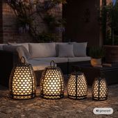 Messing-Lampenschirm schwarz aussen Bodenlampe kaufen 7