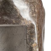 Flussstein Standwaschbecken 45 cm poliert kaufen 9