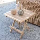 wohnfreuden Teak Holz Kugel 12 cm - geschliffen