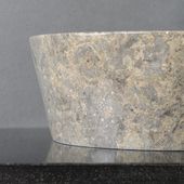wohnfreuden Marmor - Waschbecken MINIJAYA 30 cm grau