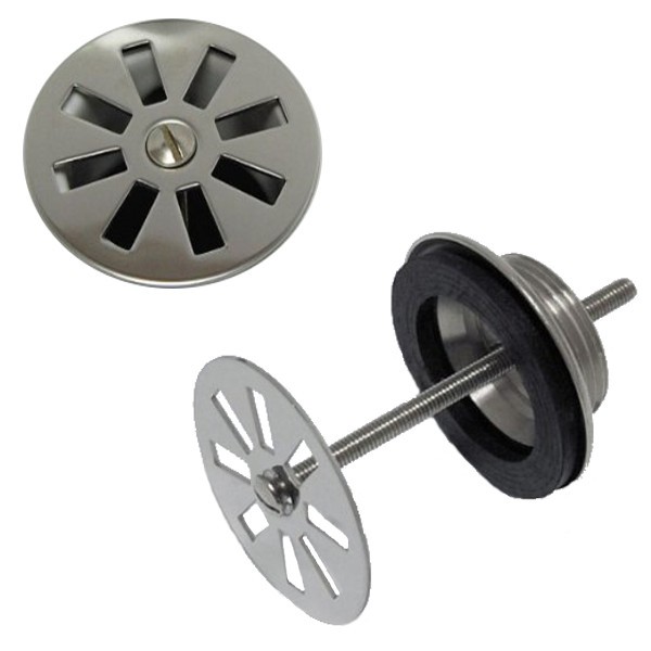 WOHNFREUDEN Ablaufsieb Edelstahl poliert 1 1/4 ca 63 mm
