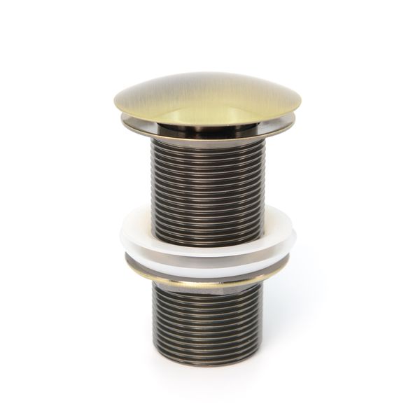 wohnfreuden 90 mm Pop-up Ablauf-Ventil Messing