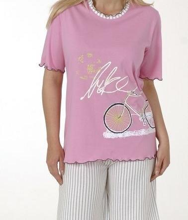 Wunderschöner Damen Capri Pyjama (auch in ÜBERGRÖSSEN erhältlich)  521928