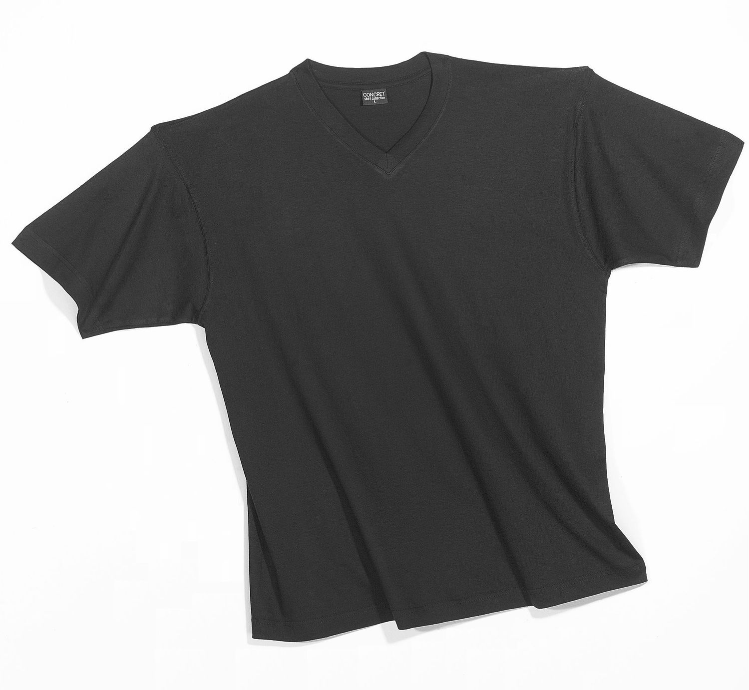 Herren T-Shirts 3erpack schwarz, V-Hals, (auch in Übergrössen erhältlich) 1304 Herren T-Shirts 3erpack schwarz, V-Hals, (auch in Übergrössen erhältlich) 1304