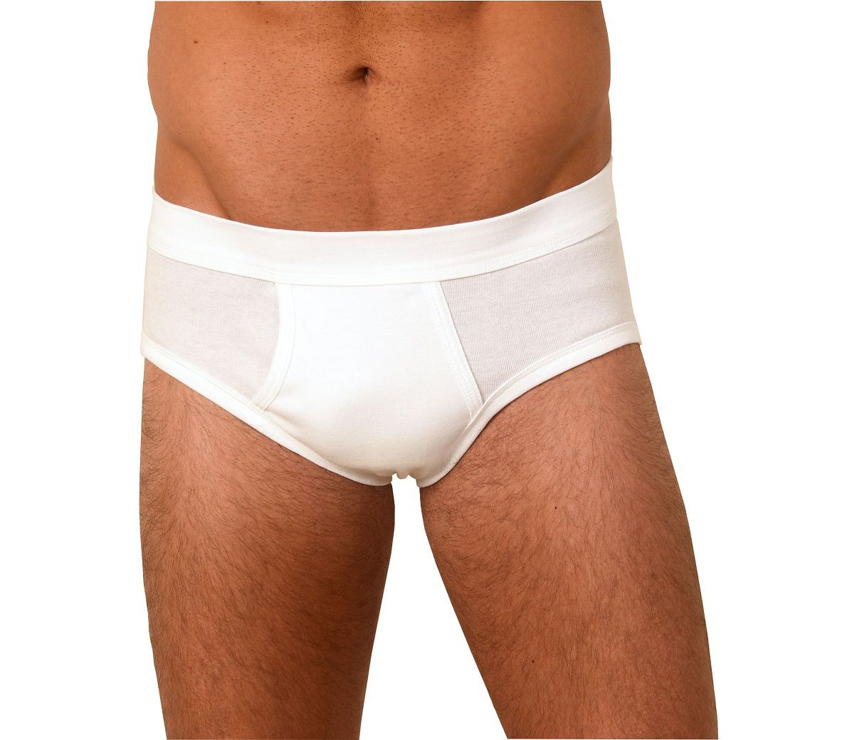 55025 Herren Feinripp Slip 2er Pack aus Baumwolle mit Eingriff und Weichbund 55025 Herren Feinripp Slip 2er Pack aus Baumwolle mit Eingriff und Weichbund