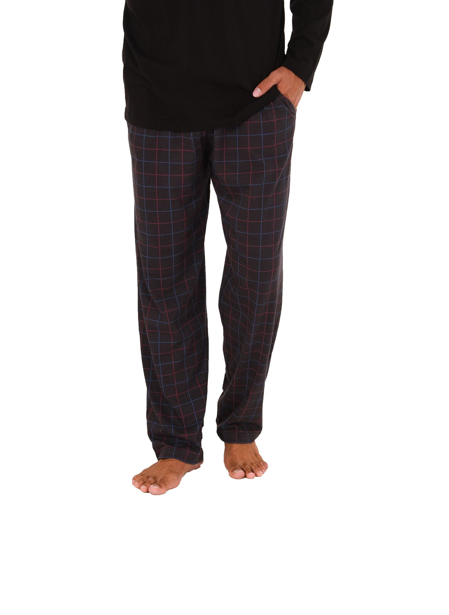 Herren Pyjama Hose lang – Mix & Match – Karo Optik – 122 90 524 Herren Pyjama Hose lang – Mix & Match – Karo Optik – 122 90 524