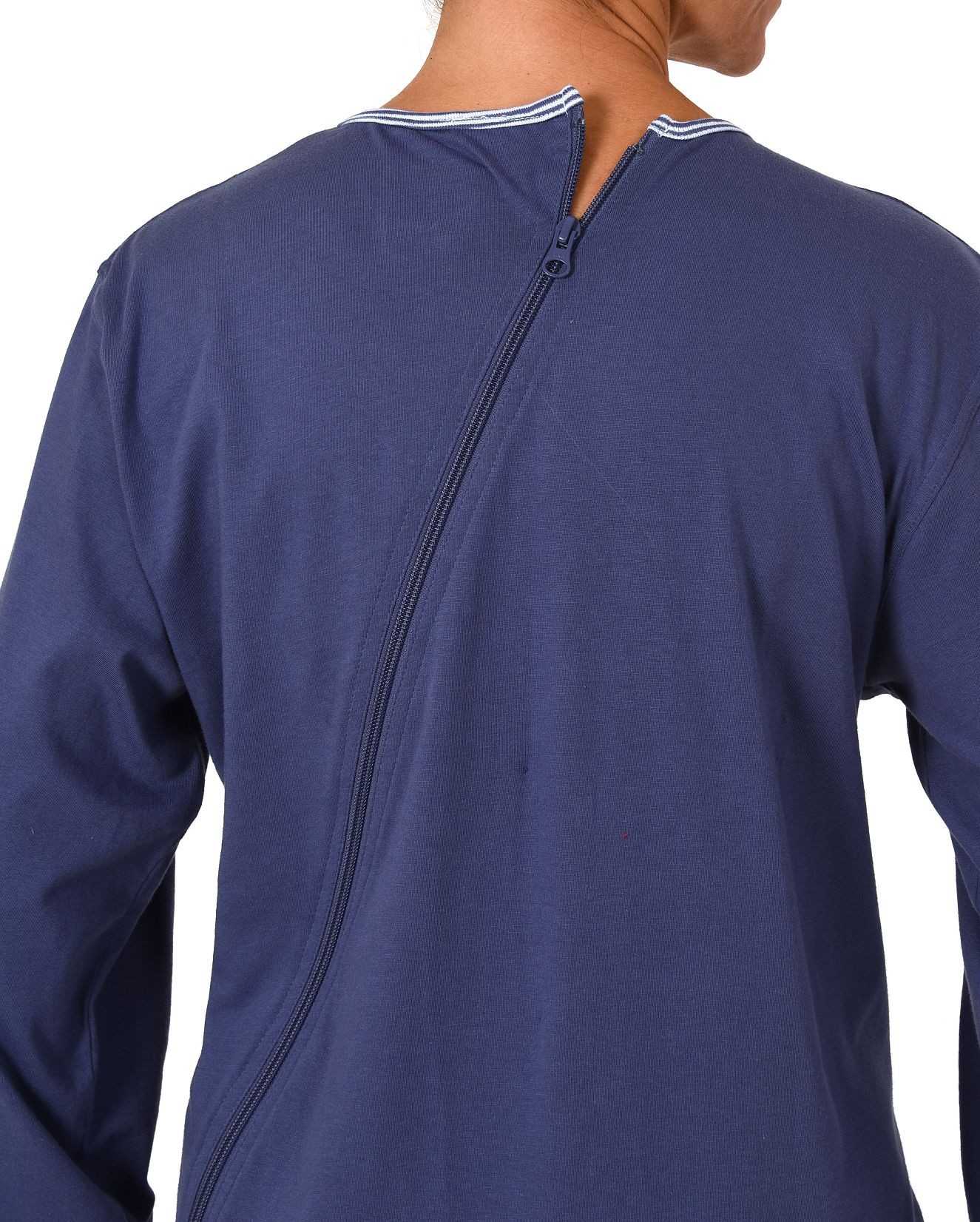 Damen Pflegeoverall langarm mit Reissverschluss am Rücken und am Bein 60507 Damen Pflegeoverall langarm mit Reissverschluss am Rücken und am Bein 60507