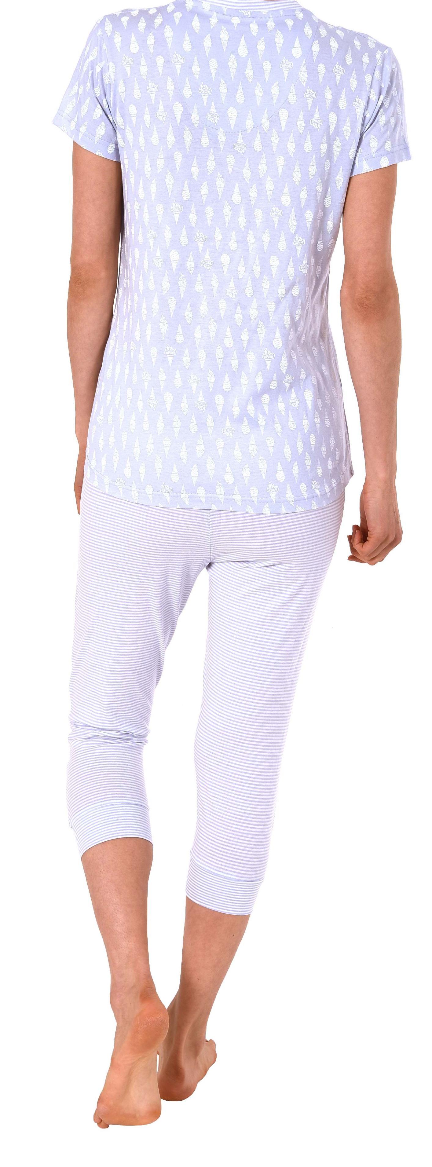 Upload Normann Damen Shorty-Pyjama kurzarm mit Ananas als Motiv, coole Optik - 191 205 90 216