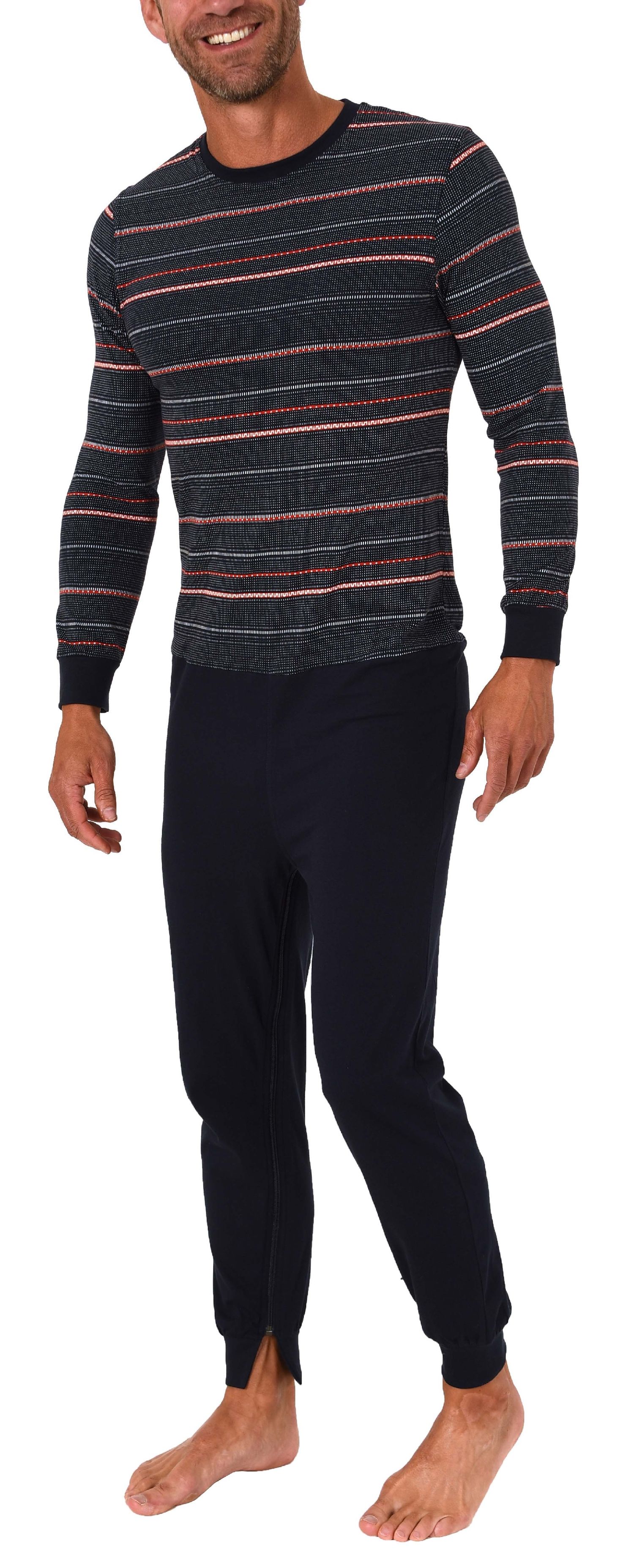 Herren Pflegeoverall langarm mit Reißverschluss am Rücken und Bein - 291 170 90 732 Herren Pflegeoverall langarm mit Reißverschluss am Rücken und Bein - 291 170 90 732