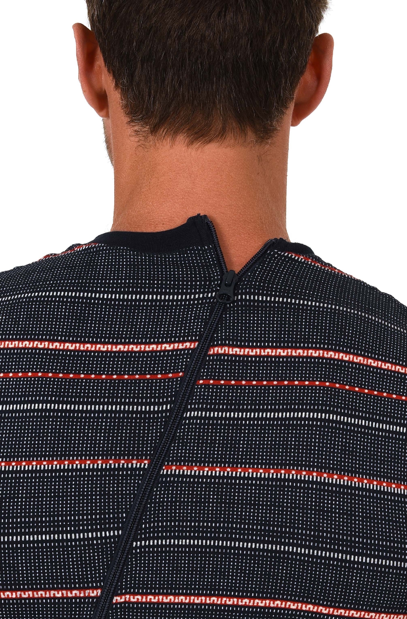 Herren Pflegeoverall kurzarm mit Reißverschluss am Rücken & Bein - 291 171 90 732