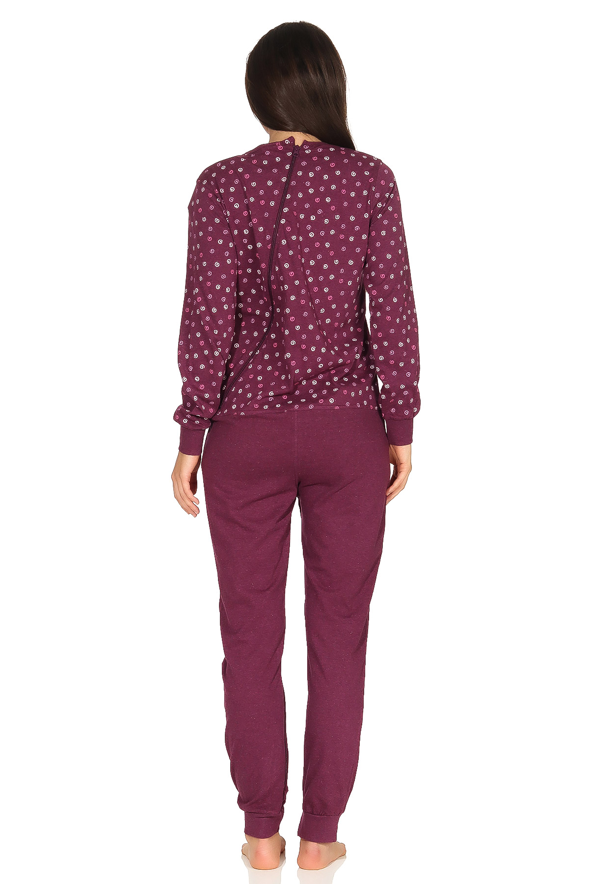 Damen Pflegeoverall langarm mit Reißverschluss am Rücken und am Bein 291 270 90 904 Damen Pflegeoverall langarm mit Reißverschluss am Rücken und am Bein 291 270 90 904