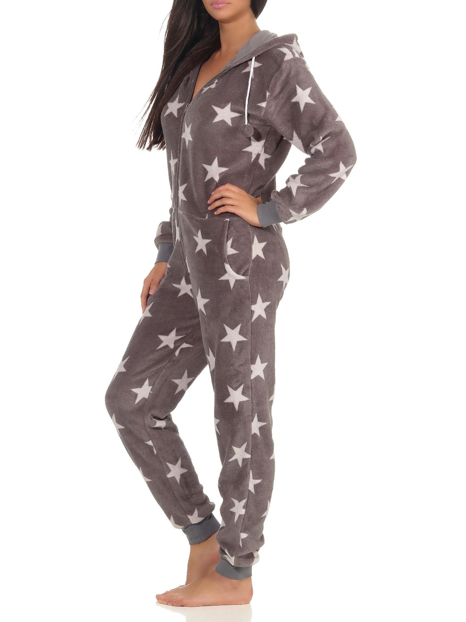 Toller Damen Schlafanzug Einteiler Jumpsuit Overall - Sterneoptik - 291 267 97 961 Toller Damen Schlafanzug Einteiler Jumpsuit Overall - Sterneoptik - 291 267 97 961