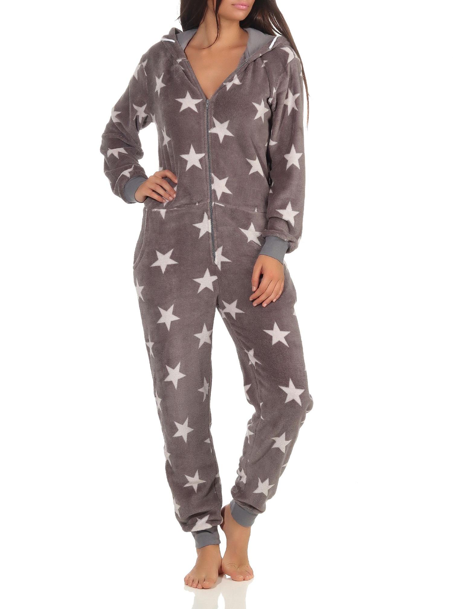 Toller Damen Schlafanzug Einteiler Jumpsuit Overall - Sterneoptik - 291 267 97 961 Toller Damen Schlafanzug Einteiler Jumpsuit Overall - Sterneoptik - 291 267 97 961
