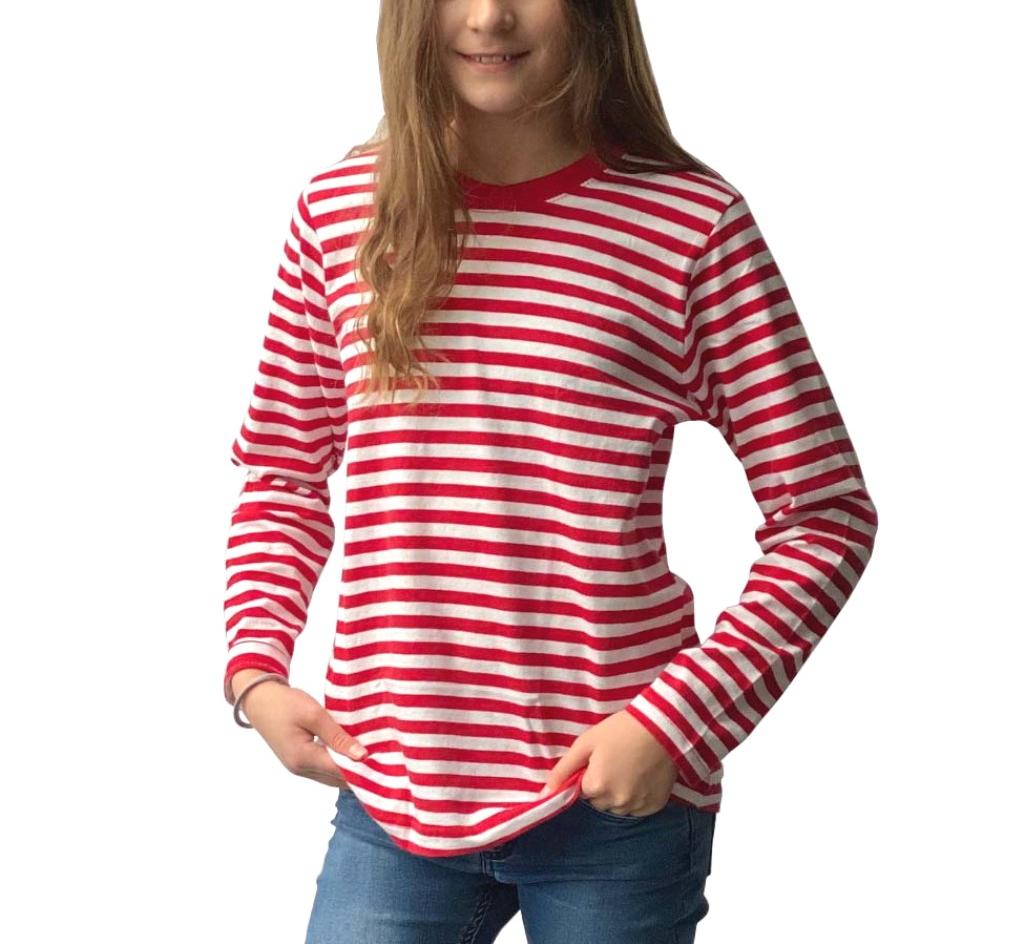 Kinder Mädchen oder Jungen Karneval Unisex Shirt langarm, geringelt, 111 654 90 109
