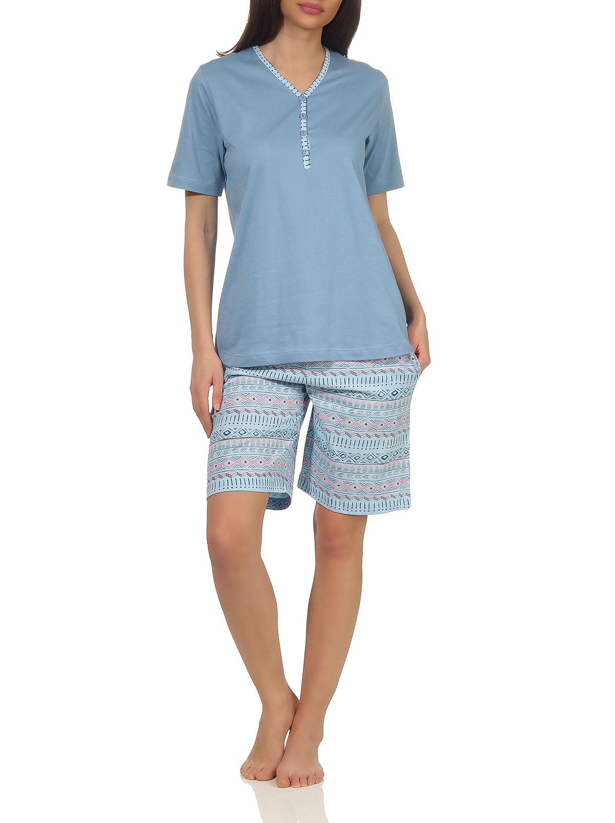 Damen Shorty Pyjama kurzarm Ethnolook – auch in Übergrössen bis Grösse 60/62 – 102 204 90 226 Damen Shorty Pyjama kurzarm Ethnolook – auch in Übergrössen bis Grösse 60/62 – 102 90 226