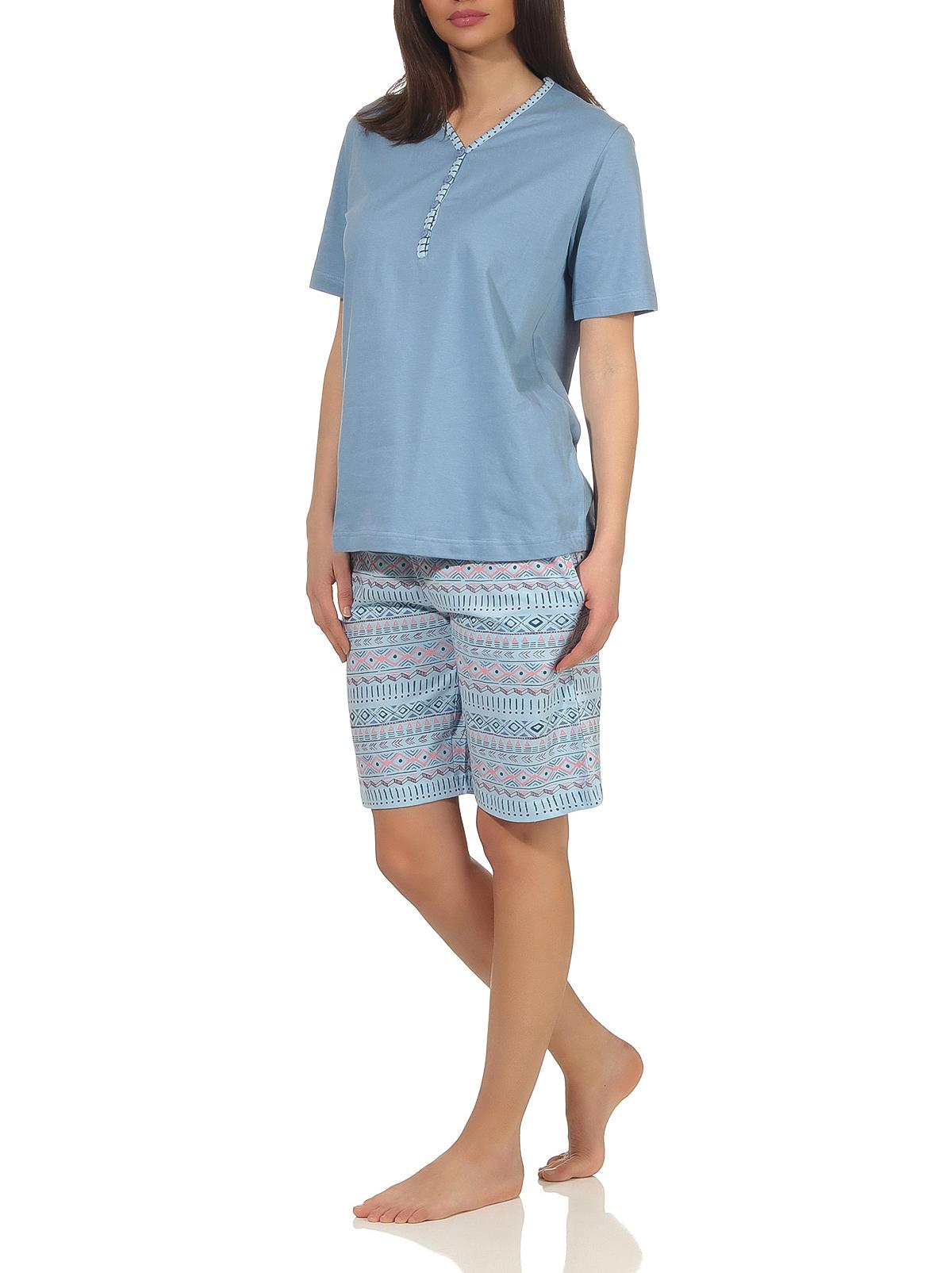 Damen Shorty Pyjama kurzarm Ethnolook – auch in Übergrössen bis Grösse 60/62 – 102 204 90 226 Damen Shorty Pyjama kurzarm Ethnolook – auch in Übergrössen bis Grösse 60/62 – 102 90 226