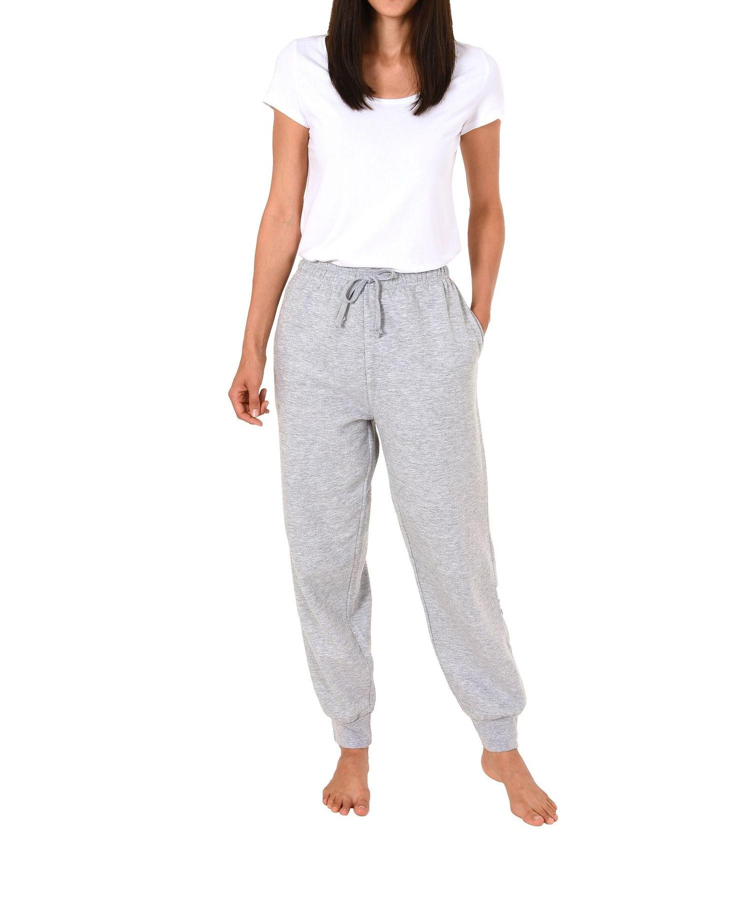 Damen und Herren Jogging Hose mit Bündchen UNISEX 