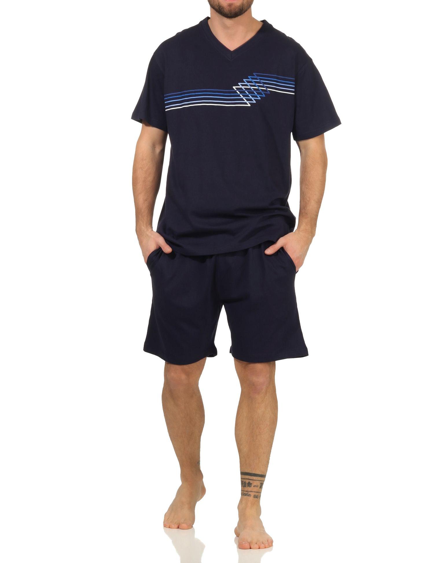 Eleganter Herren kurzarm Schlafanzug Shorty Pyjama - 112 105 90 550 Eleganter Herren kurzarm Schlafanzug Shorty Pyjama - 112 105 90 550