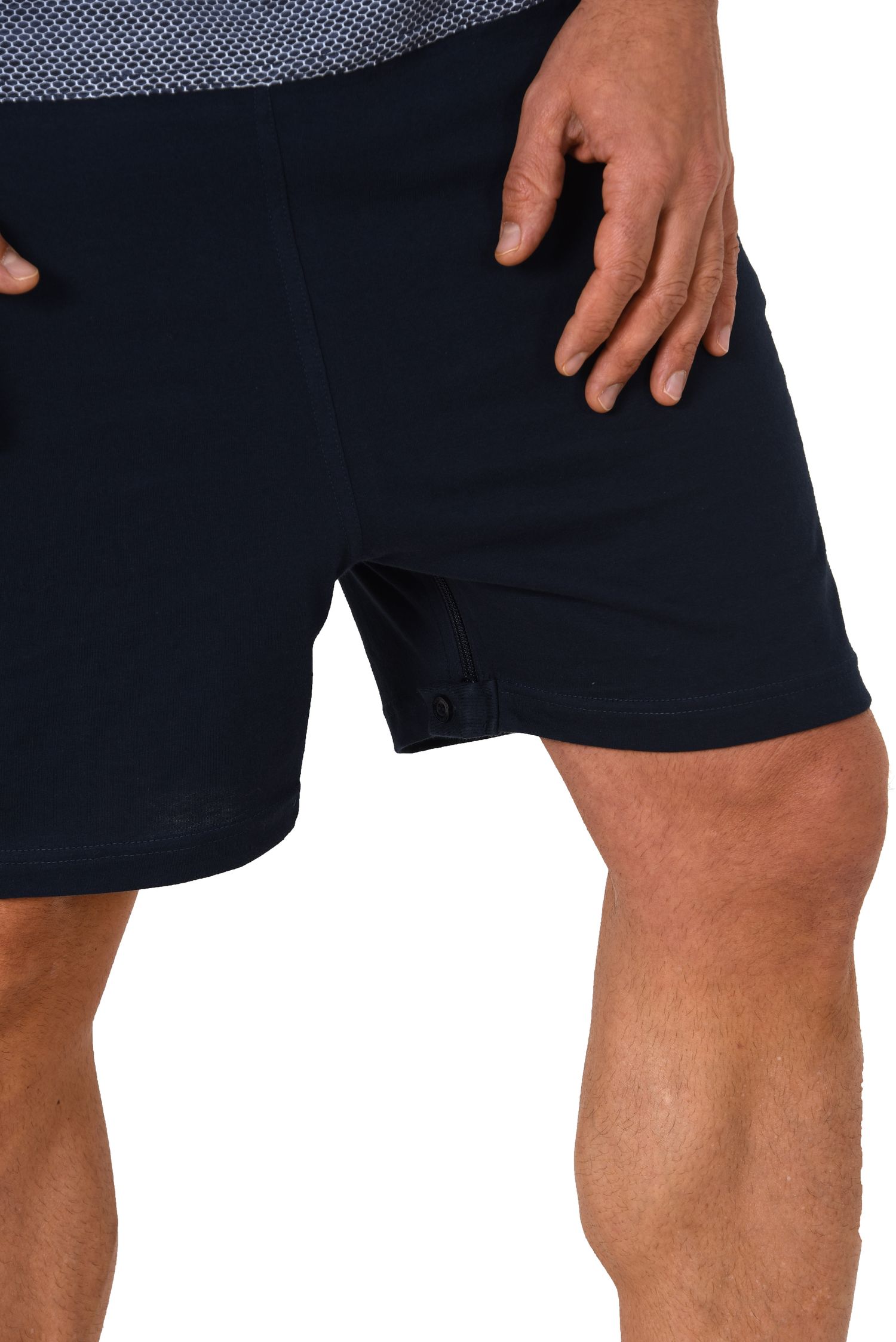 Herren Pflegeoverall kurzarm Einteiler mit Reißverschluss an Rücken und Bein - 171 90 431 Herren Pflegeoverall kurzarm Einteiler mit Reißverschluss an Rücken und Bein - 171 90 431