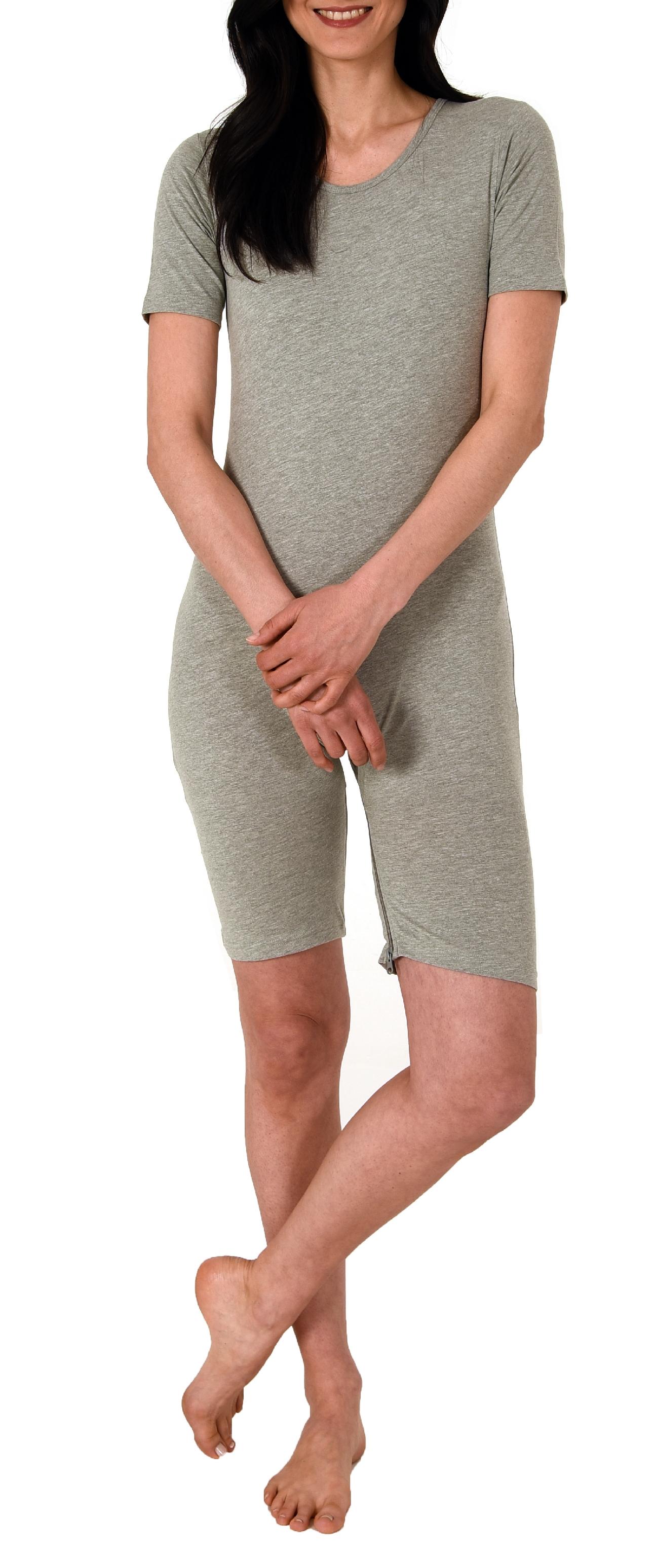 Pflegebody kurzarm - UNISEX - mit Beinreißverschluss 