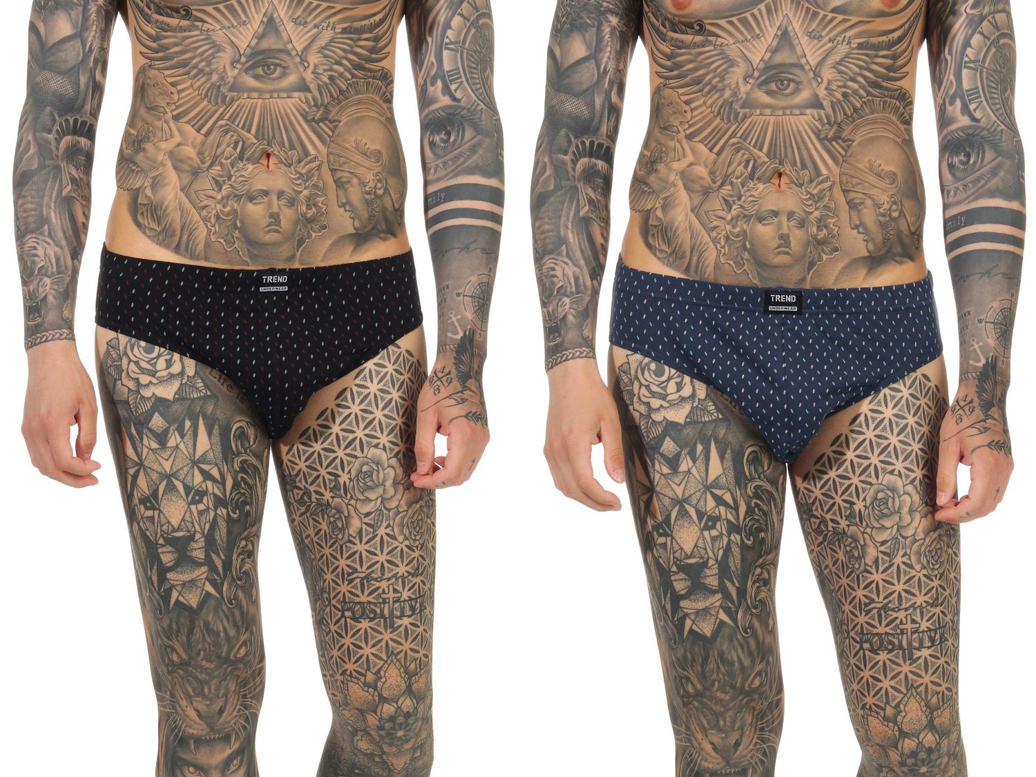 Herren Rio Slip 2er Pack in elegantem Dessin - 65710_44413010106 Herren Rio Slip 2er Pack in elegantem Dessin - 65710_44413010106