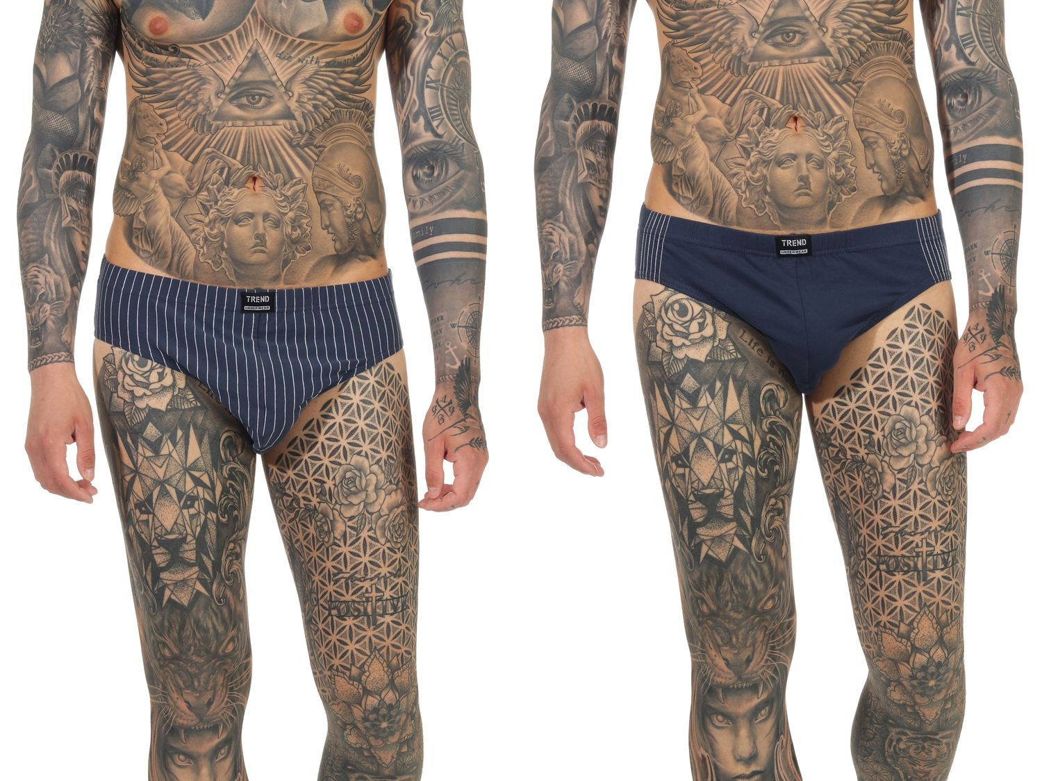 Herren Rio Slip 2er Pack Unterhosen in zeitlosem Design - 65718_44413010106