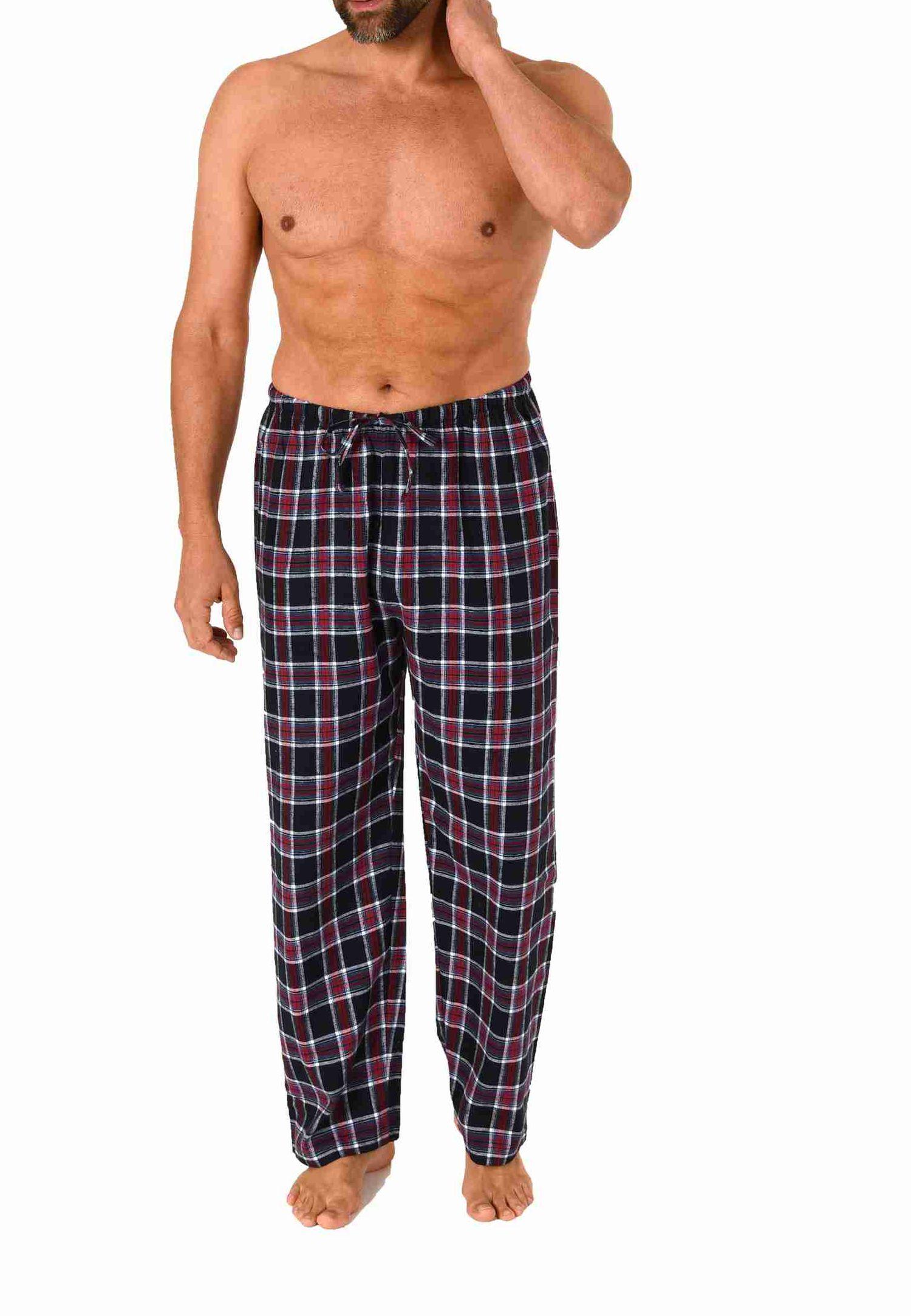 Herren Flanell Schlafanzug Pyjama Hose lang kariert aus Baumwolle - 222 122 15 872 Herren Flanell Schlafanzug Pyjama Hose lang kariert aus Baumwolle - 222 122 15 872