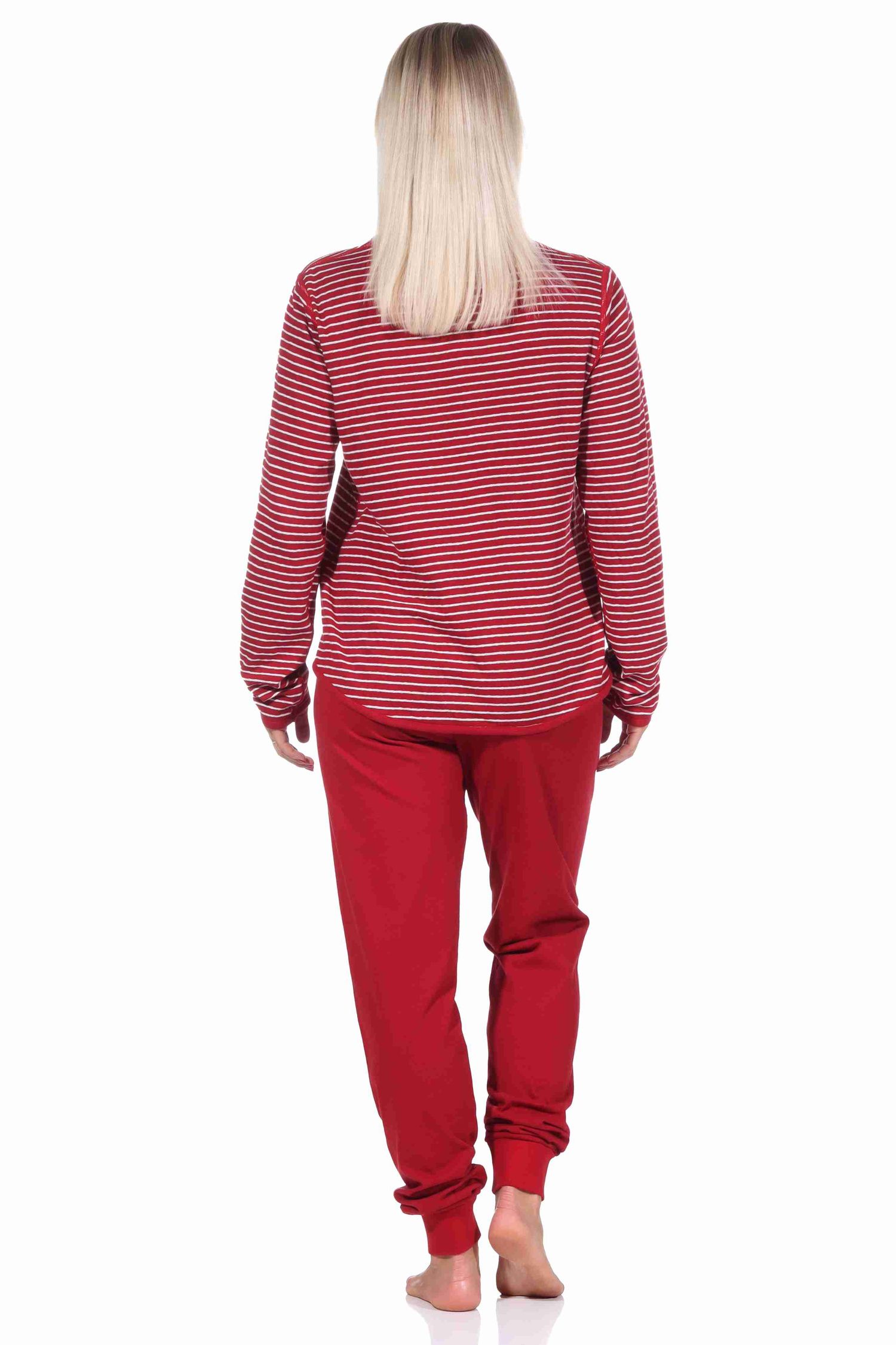 Damen Wende Pyjama langarm Schlafanzug - 222 201 10 691 Damen Wende Pyjama langarm Schlafanzug - 222 201 10 691