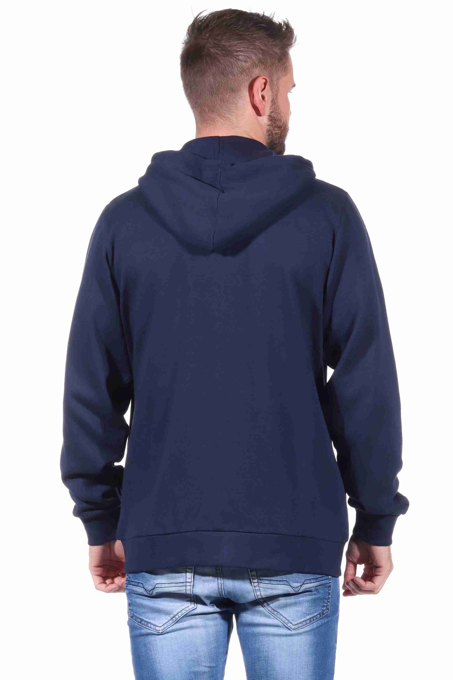 Herren Jacke mit Kapuze für Hausanzug, Sportanzug oder Jogginanzug Oberteil