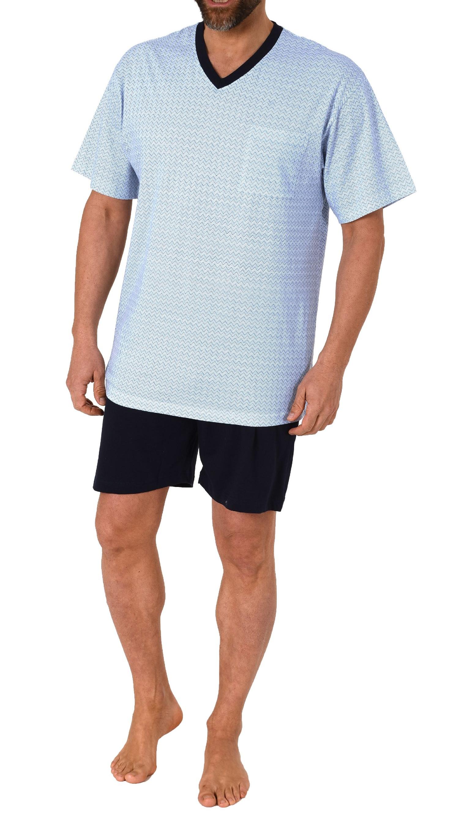 Herren kurzarm Schlafanzug Shorty Pyjama V-HALS - auch in Übergrössen - 122 105 90 620 Herren kurzarm Schlafanzug Shorty Pyjama V-HALS - auch in Übergrössen - 122 105 90 620