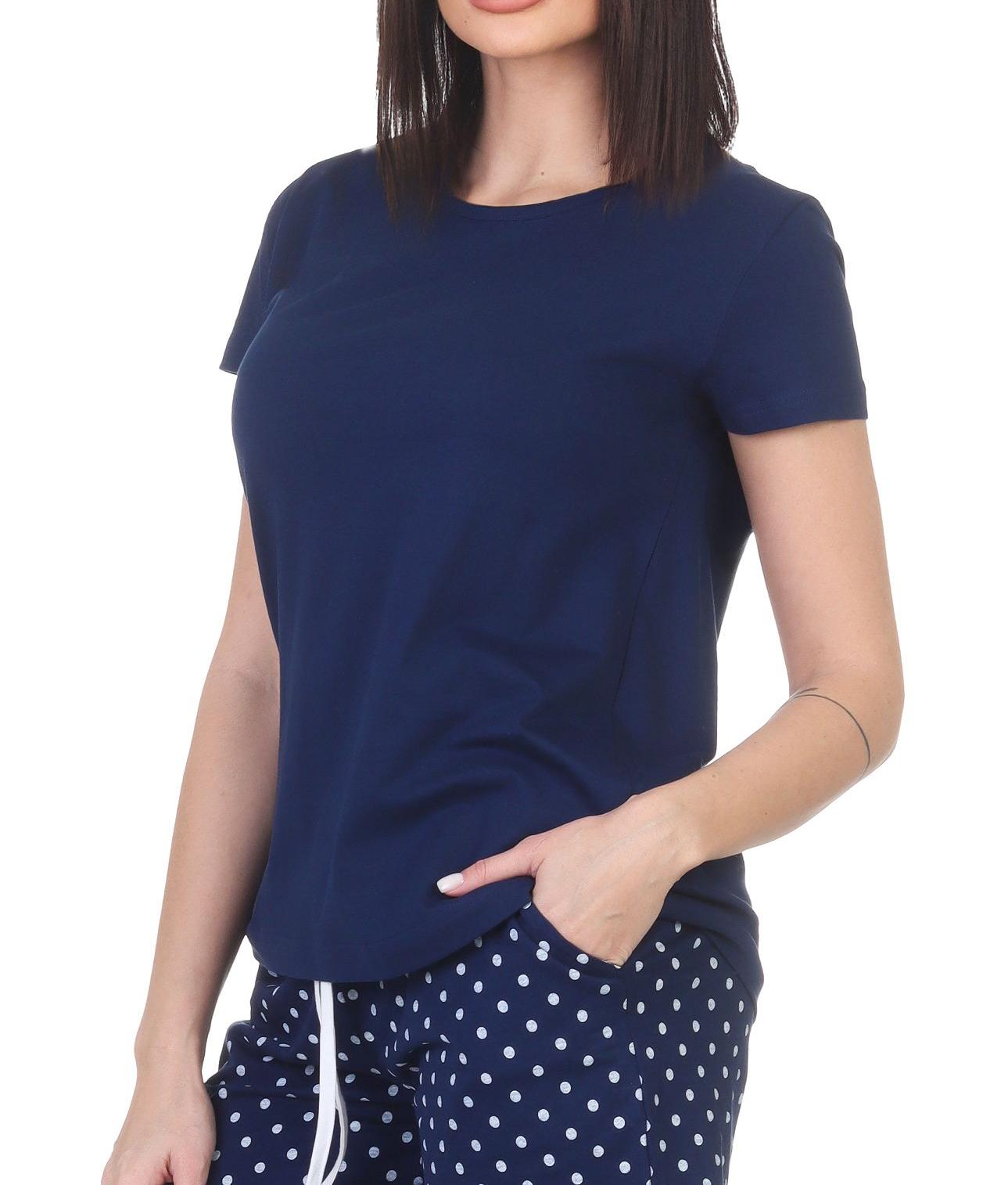 Damen kurzarm Schlafanzug Oberteil Pyjama Shirt Mix & Match – ideal zu kombinieren