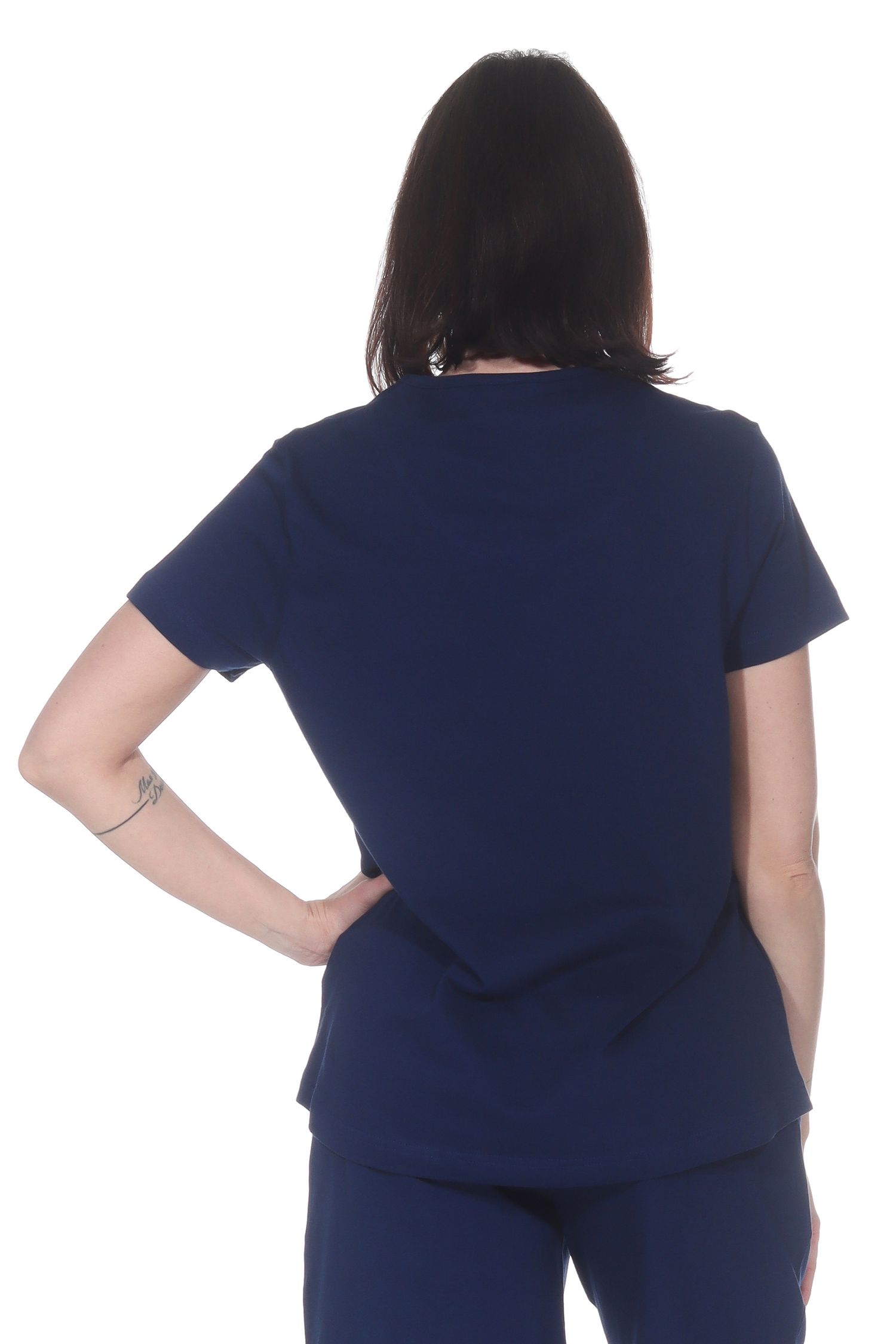 Damen kurzarm Schlafanzug Oberteil Pyjama Shirt Mix & Match – ideal zu kombinieren