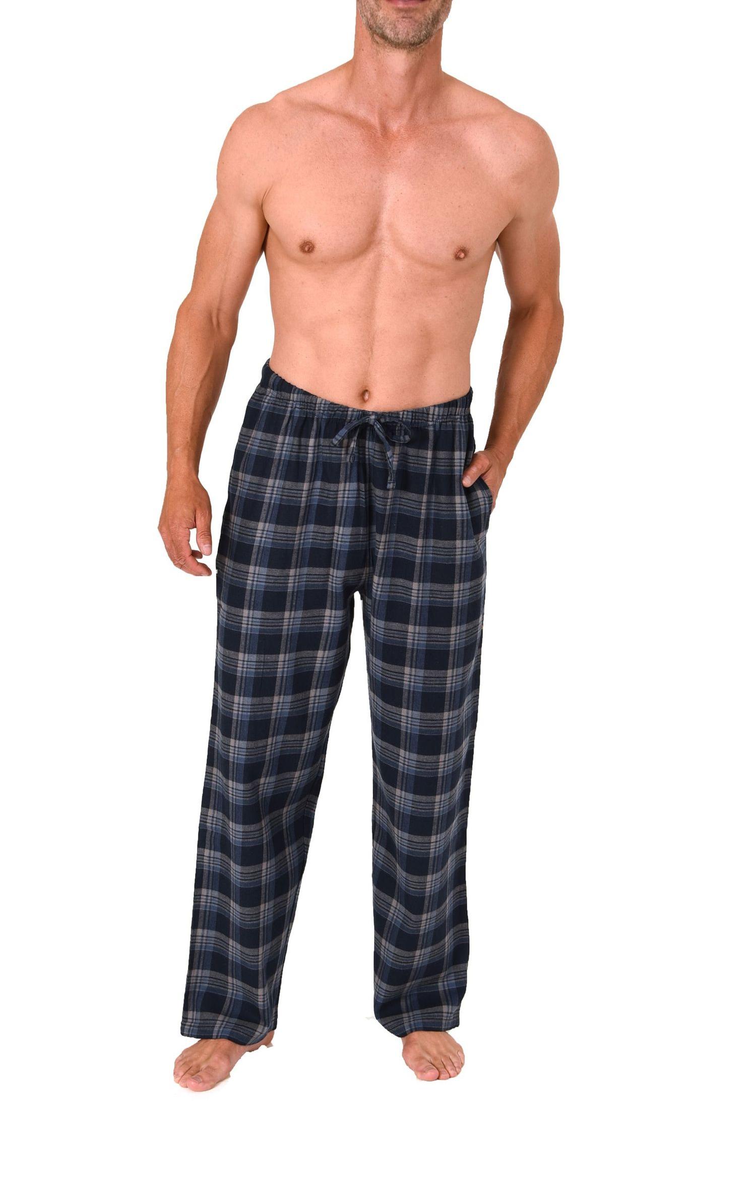 Normann Herren Flanell Schlafanzug Pyjama Hose in eleganter Karo Optik – auch in Übergröße Normann Herren Flanell Schlafanzug Pyjama Hose in eleganter Karo Optik – auch in Übergröße