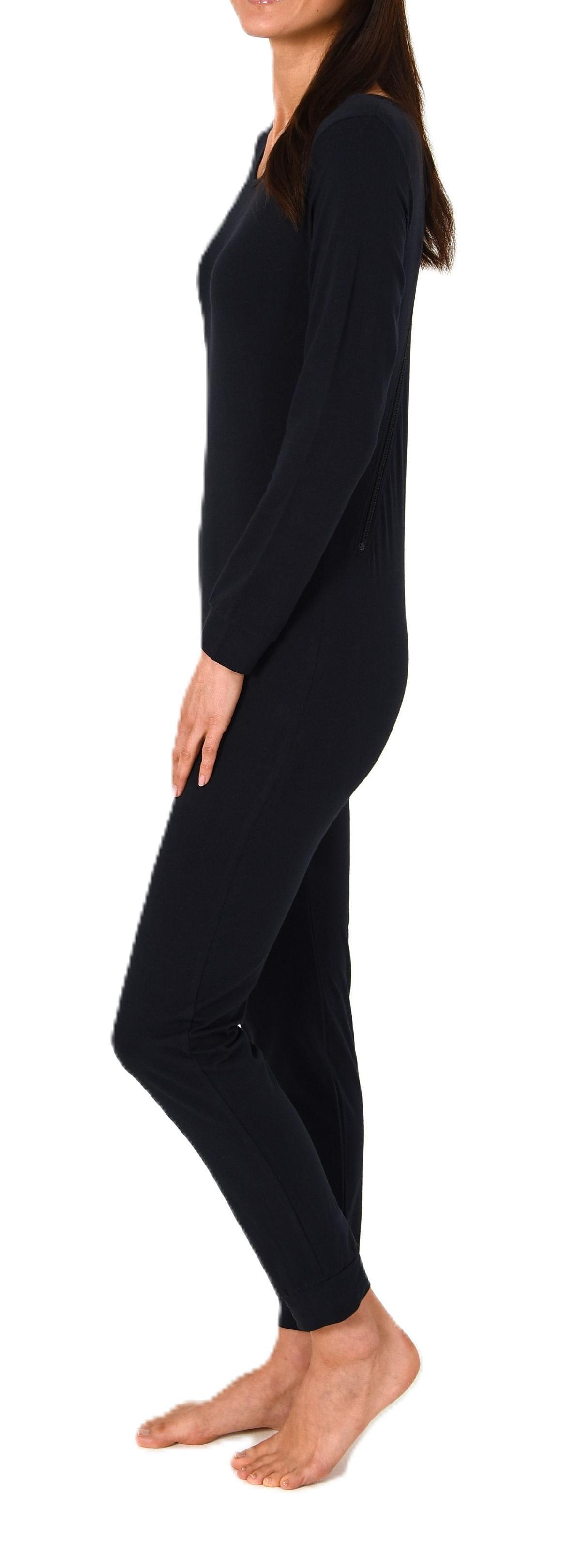 Pflegebody langarm – UNISEX – Einteiler Body Schlafananzug mit Reißverschluss am Rücken Pflegebody langarm – UNISEX – Einteiler Body Schlafananzug mit Reißverschluss am Rücken