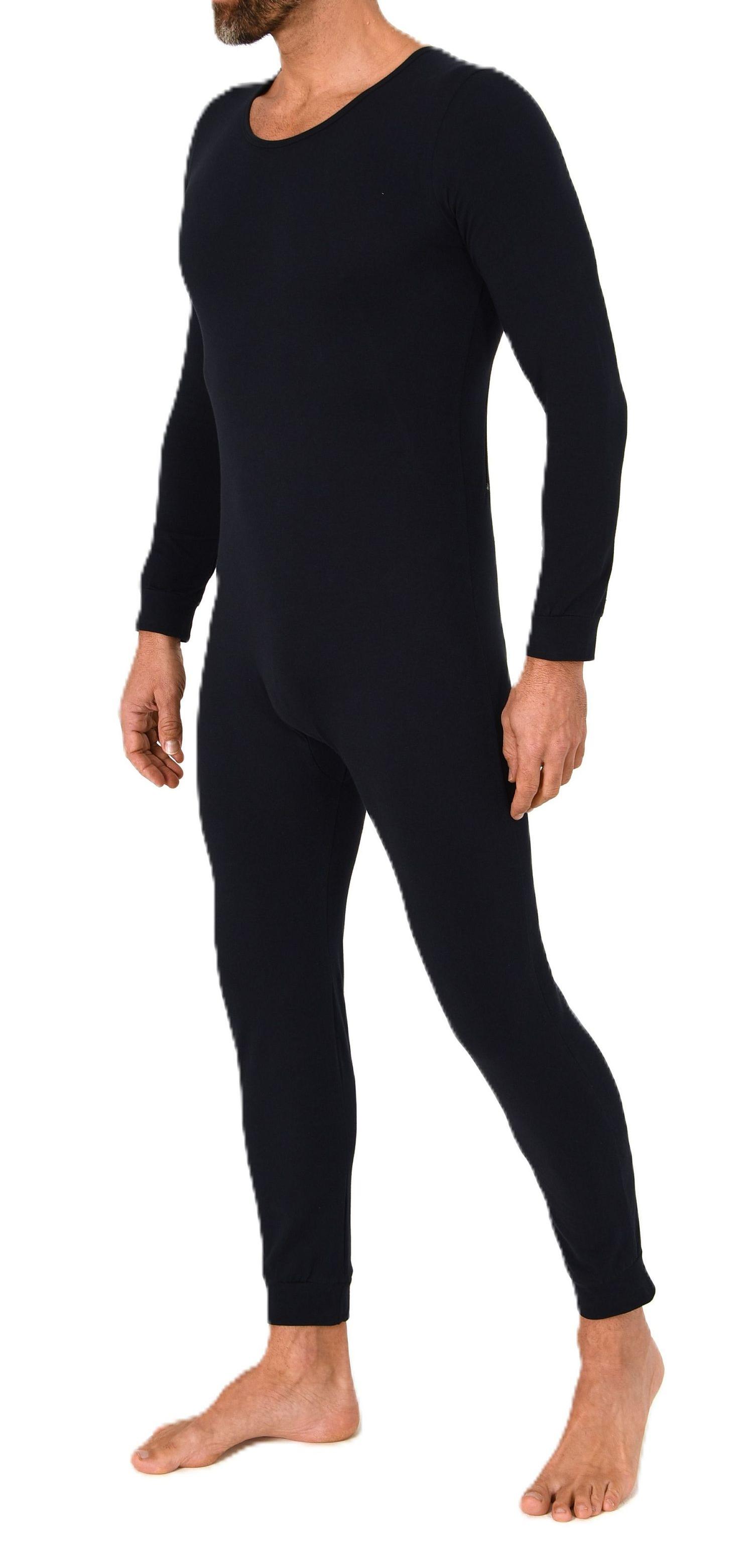Pflegebody langarm – UNISEX – Einteiler Body Schlafananzug mit Reißverschluss am Rücken