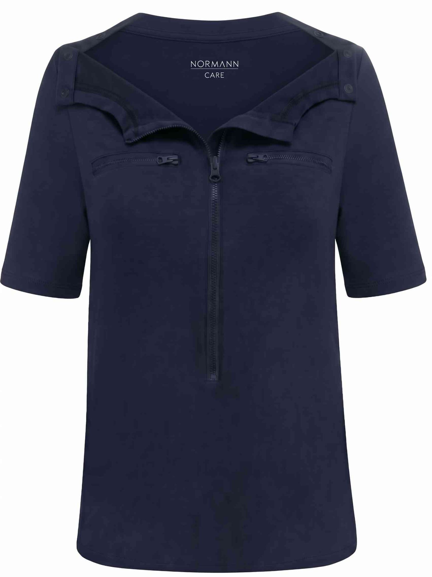 Normann Care Damen Reha Shirt, Chemo-Port Zugänge, Dialyse, Brust-Operation