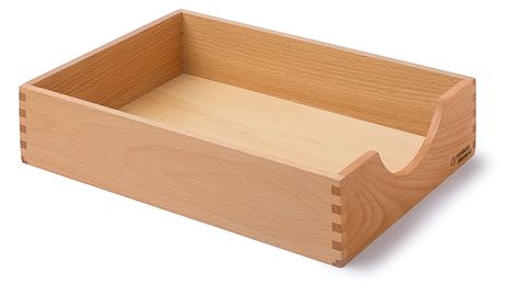 Holzkasten für A4-Papier | Montessori Lernwelten
