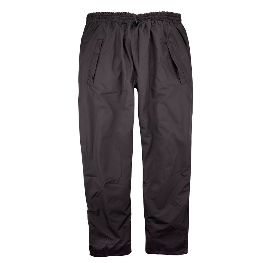 North Latitude Übergröße schwarz Regenhose
