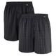 Boxershorts Übergröße 2er Pack schwarz Adamo Boxershorts Übergröße 2er Pack schwarz Adamo