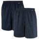 Boxershorts Übergröße 2er Pack dunkelblau Adamo
