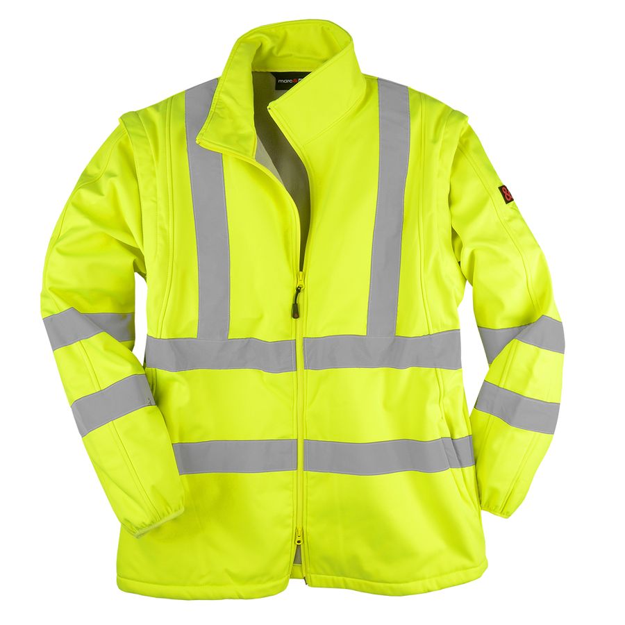 Marc & Mark 2in1 Arbeits-Softshelljacke XXL gelb