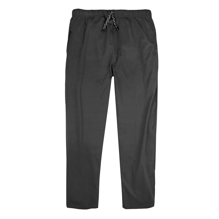 Adamo lange Pyjamahose Übergröße anthrazit